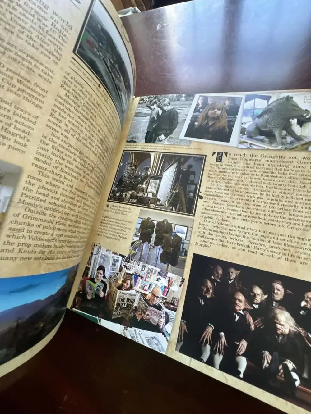 Harry Potter Film Wizardry Hardcover Book